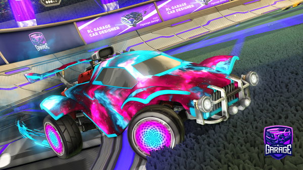 A Rocket League car design from Rl_lover344