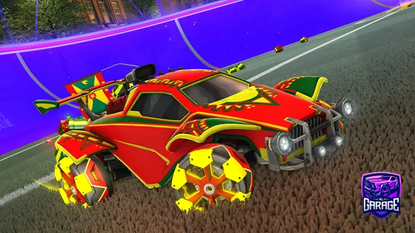 A Rocket League car design from Misha76_