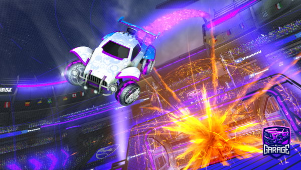 A Rocket League car design from ExposedRuffin