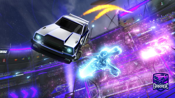 A Rocket League car design from Teyko18300