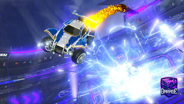 A Rocket League car design from RocketBisq