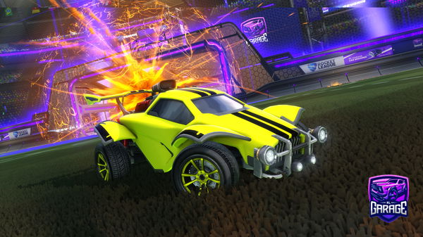 A Rocket League car design from CxrruptedPixel