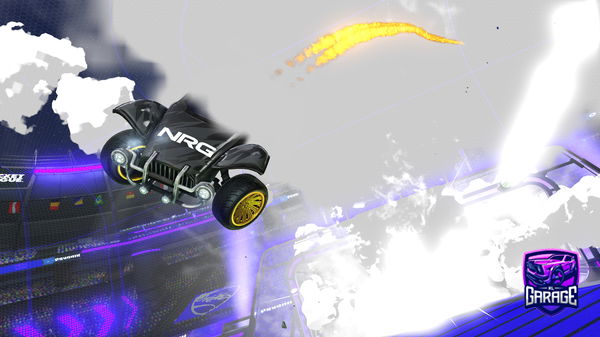 A Rocket League car design from Tertz