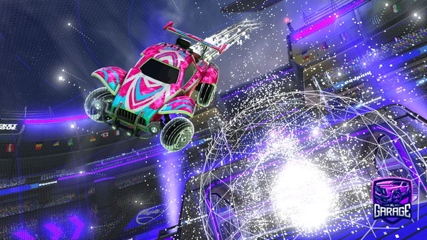 A Rocket League car design from Ktashi