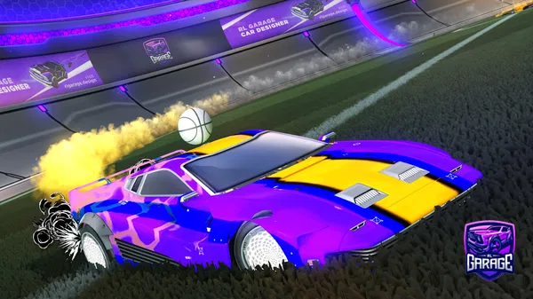 A Rocket League car design from Zayyyn
