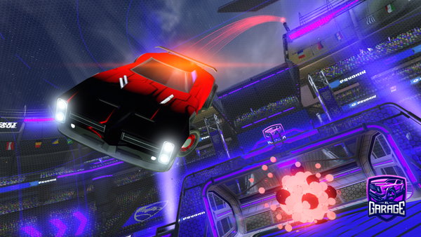 A Rocket League car design from CoBa3333