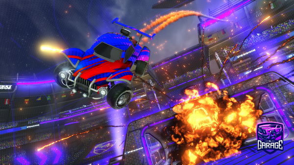 A Rocket League car design from Marley295082