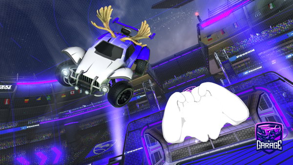 A Rocket League car design from crvstiann7