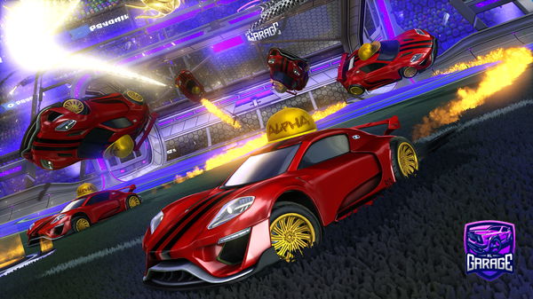 A Rocket League car design from TONERI1