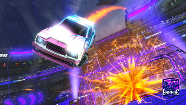 A Rocket League car design from Nassdu