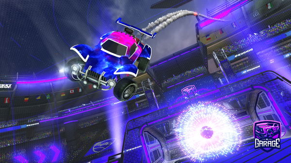 A Rocket League car design from PsycoeshayXx