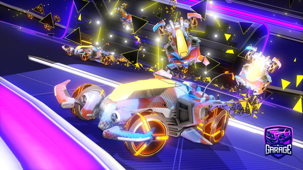 A Rocket League car design from SonicWave1010