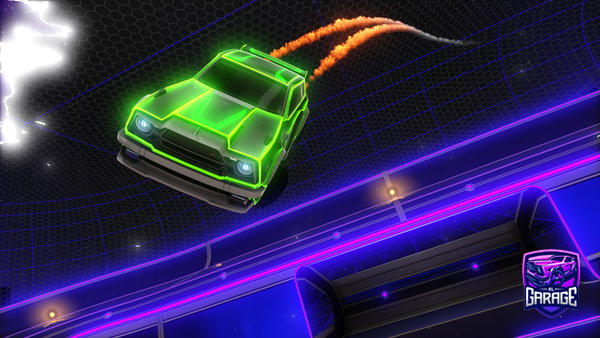 A Rocket League car design from jompi