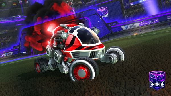 A Rocket League car design from TopTrojan