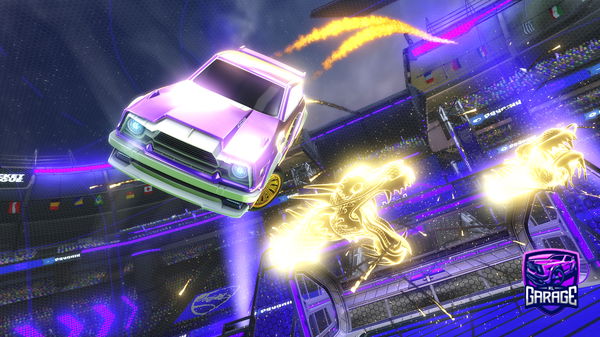 A Rocket League car design from Qei