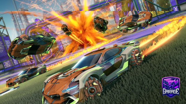 A Rocket League car design from teddy2552