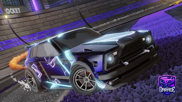 A Rocket League car design from azernoLUL