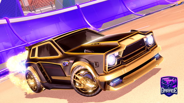 A Rocket League car design from erooogbj