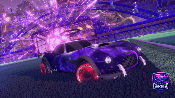 A Rocket League car design from Dinozaure
