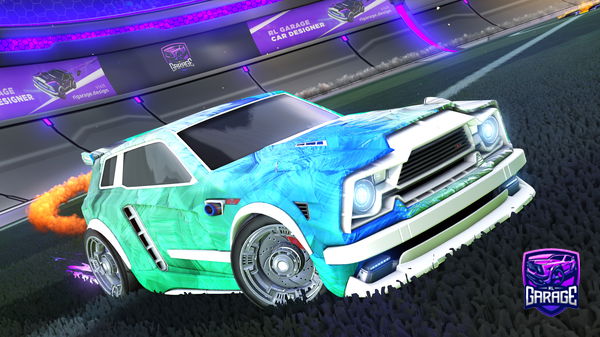 A Rocket League car design from D10G01246