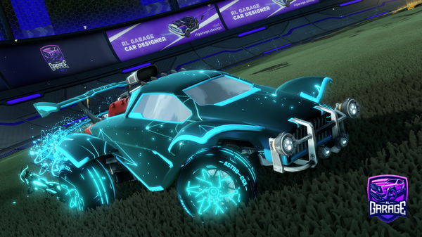 A Rocket League car design from Yvngs