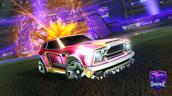 A Rocket League car design from ManosVma