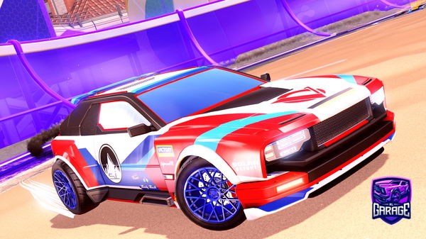 A Rocket League car design from maxencioRL