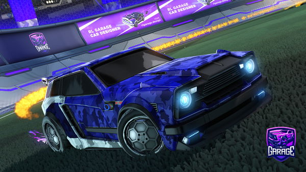 A Rocket League car design from kronosrll