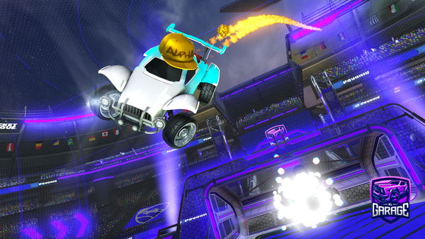 A Rocket League car design from Kart334ToFast4