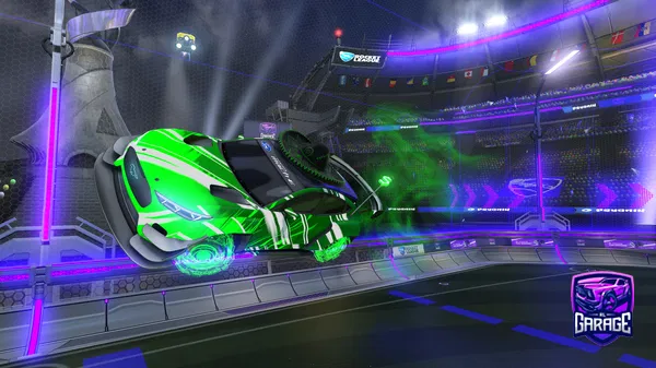 A Rocket League car design from Sanhook