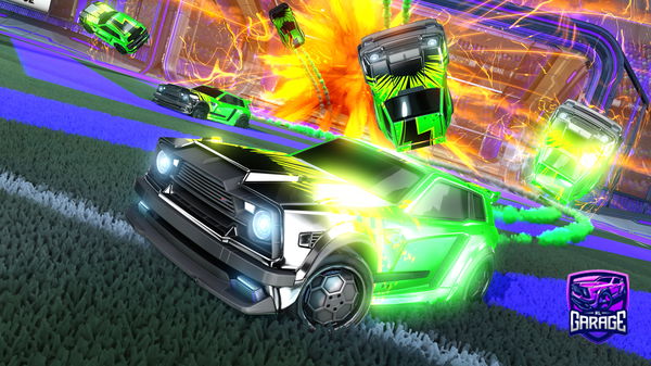 A Rocket League car design from Dxgital