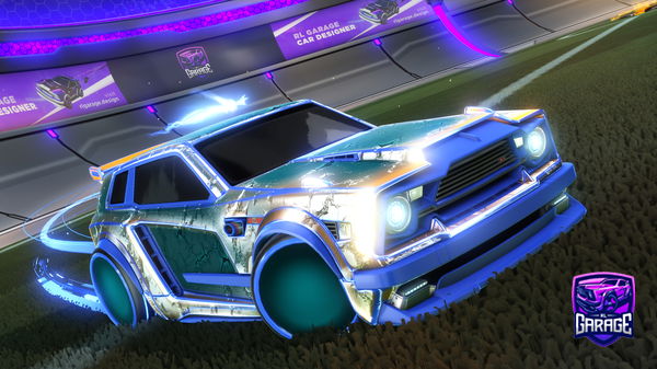 A Rocket League car design from musabahmed7