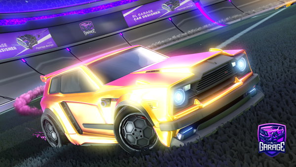 A Rocket League car design from trikks7030