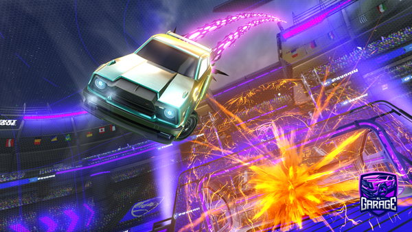 A Rocket League car design from oatinator