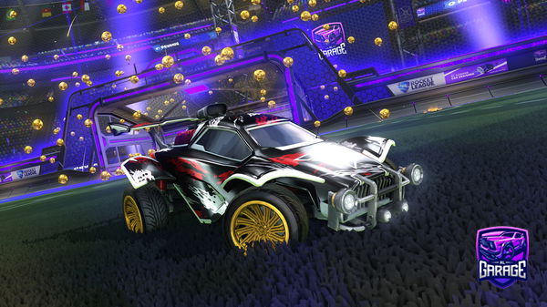 A Rocket League car design from Temptx