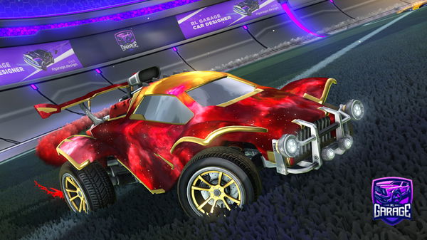 A Rocket League car design from F-iRo_EurO