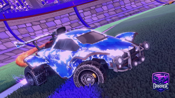 A Rocket League car design from shadyrtw