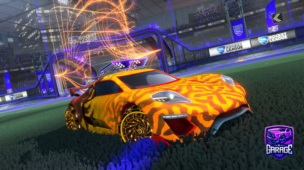 A Rocket League car design from JACLLO