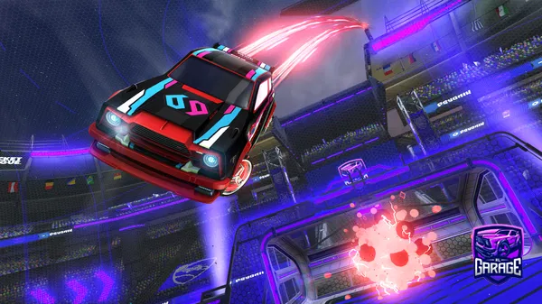 A Rocket League car design from SoccerSunday