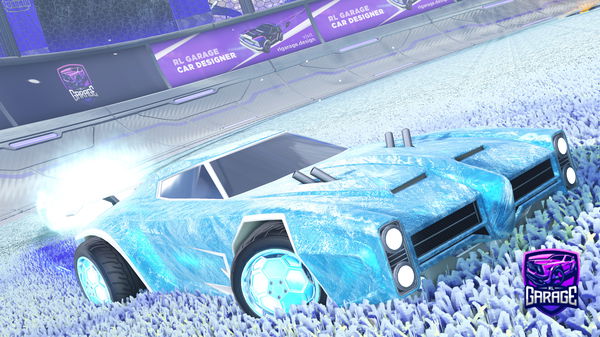 A Rocket League car design from Aussiemate143