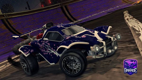 A Rocket League car design from cnowii