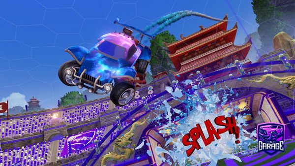 A Rocket League car design from LookDownBelow010