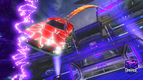 A Rocket League car design from AnimatedFox1150