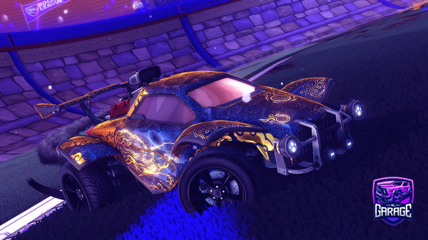A Rocket League car design from ahorramas37