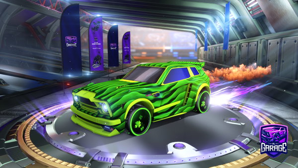 A Rocket League car design from IHydrocarbon