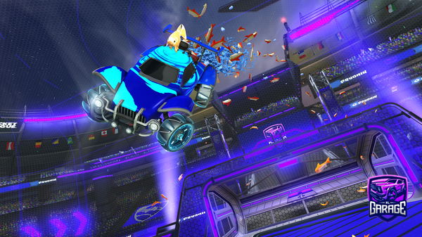 A Rocket League car design from DoomChipmunk