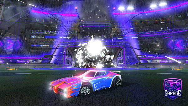 A Rocket League car design from oneshotking_9