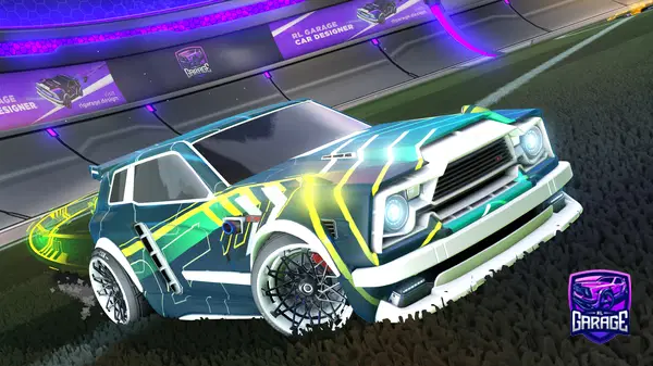 A Rocket League car design from kanney0o0