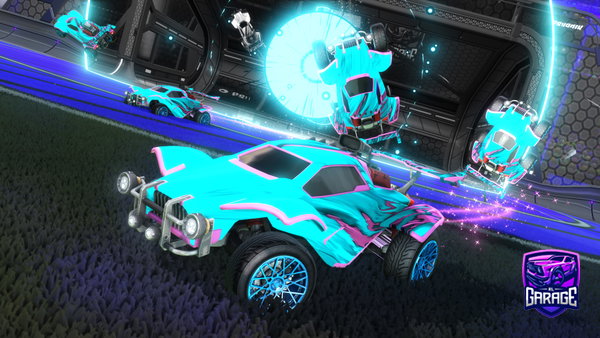 A Rocket League car design from Shortmite546