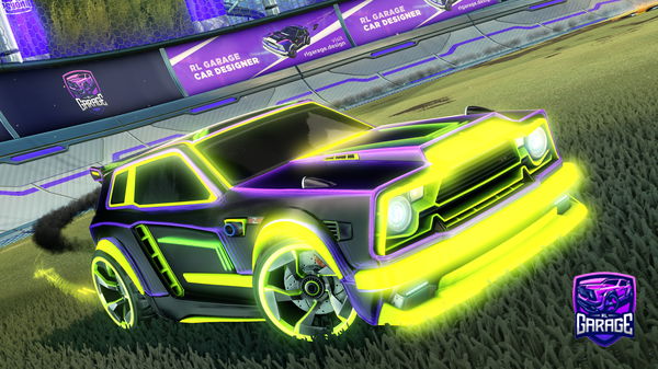 A Rocket League car design from WoKy_